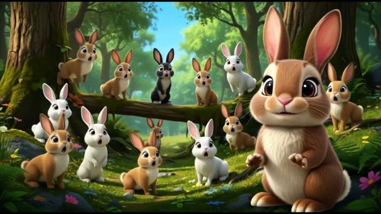 3 - Tavşan ve Korkak Filler Masalı 🐰🐘 | Kelile ve Dimne Çocuk Hikâyesi