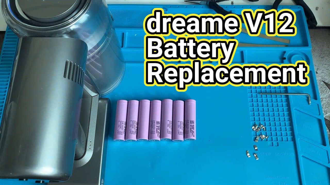 샤오미 드리미 V12 배터리 교체(xiaomi dreame v12 battery replacement)