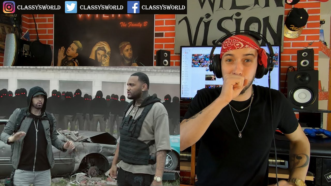 Eminem - Lucky You ft. Joyner Lucas || Classy's Reaction