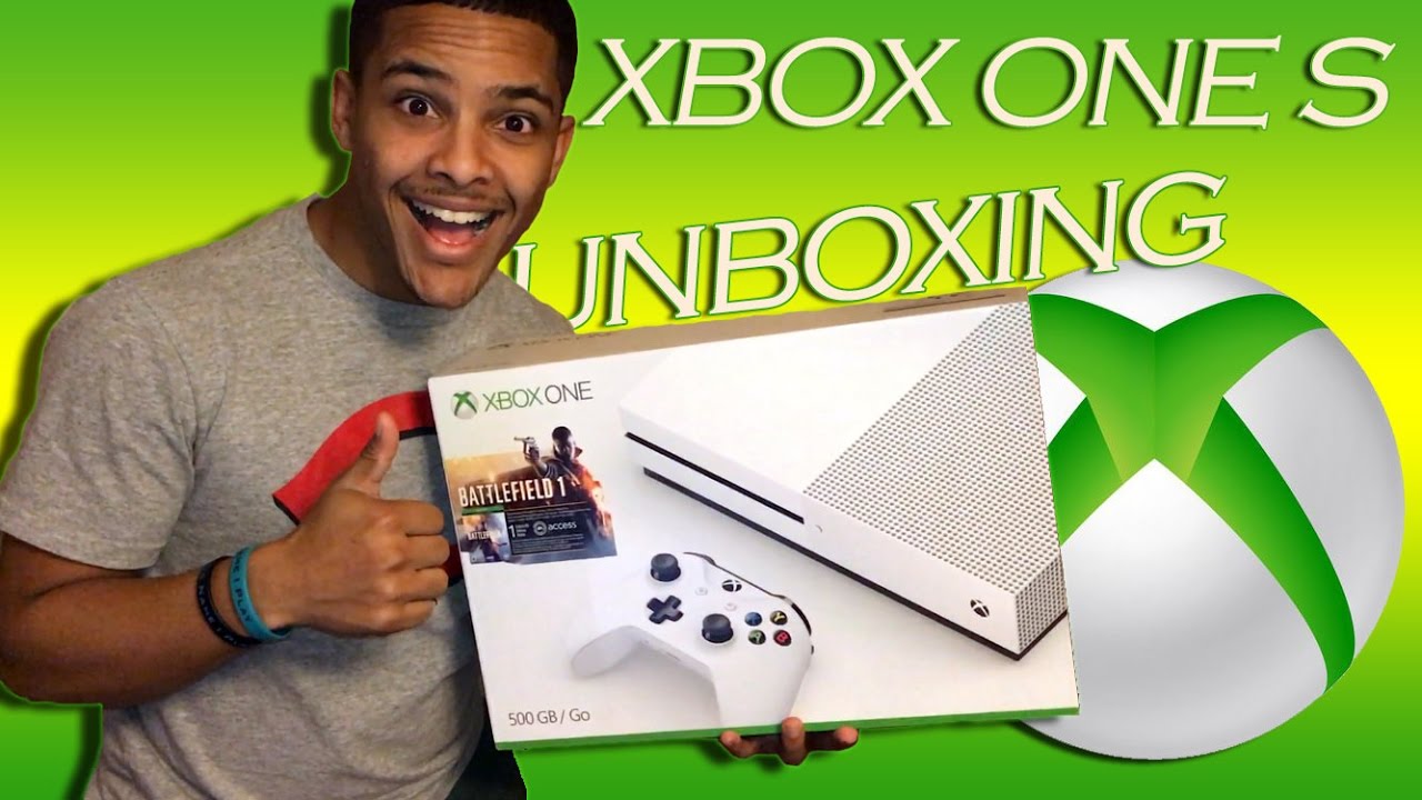 WHITE XBOX ONE S - UNBOXING