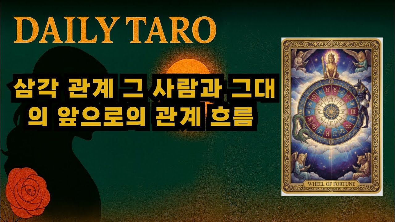 삼각 관계 그 사람과 그대의  앞으로의 관계흐름
