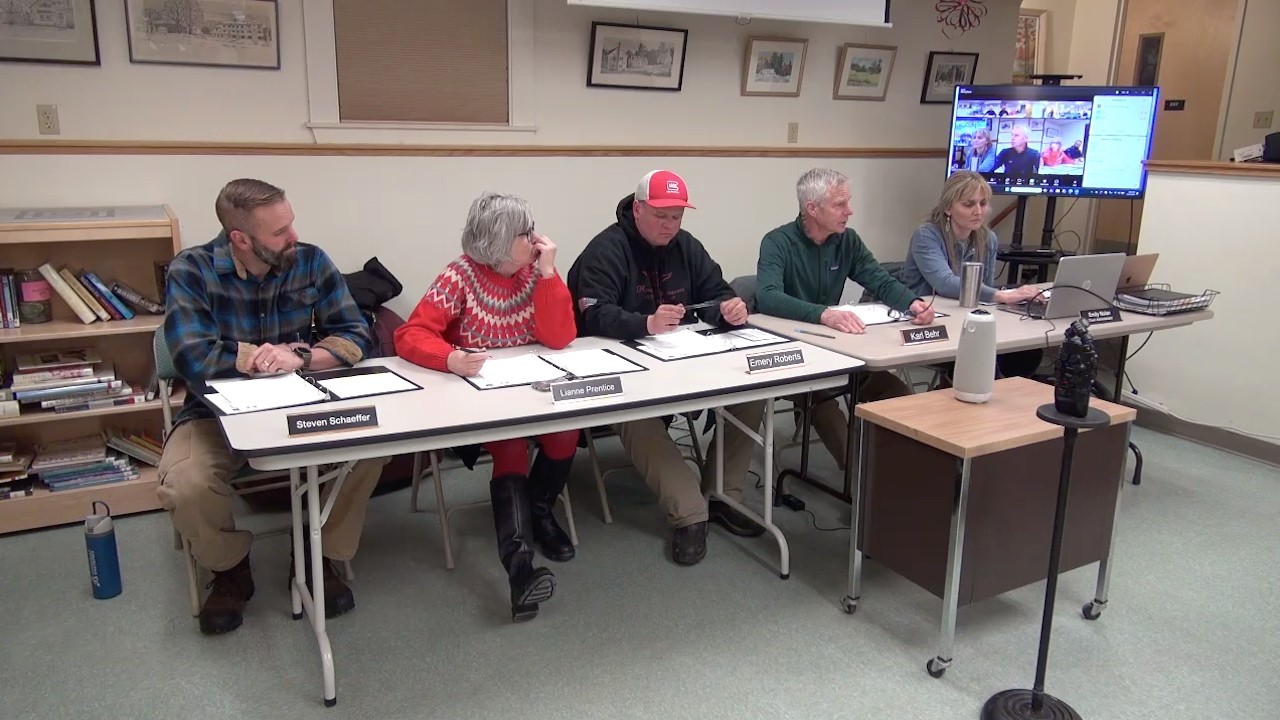 Tamworth NH Selectmen 2/10/26