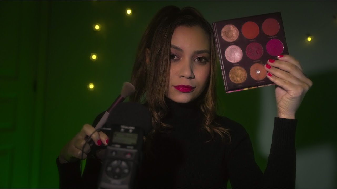 ASMR SPIT PAINTING - VOCÊ IRÁ DORMIR MUITO RAPIDO!!!