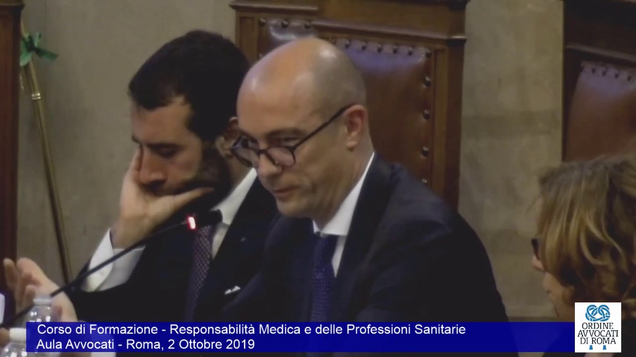 1a Lezione: CORSO RESPONSABILITA’ MEDICA E DELLE PROFESSIONI SANITARIE