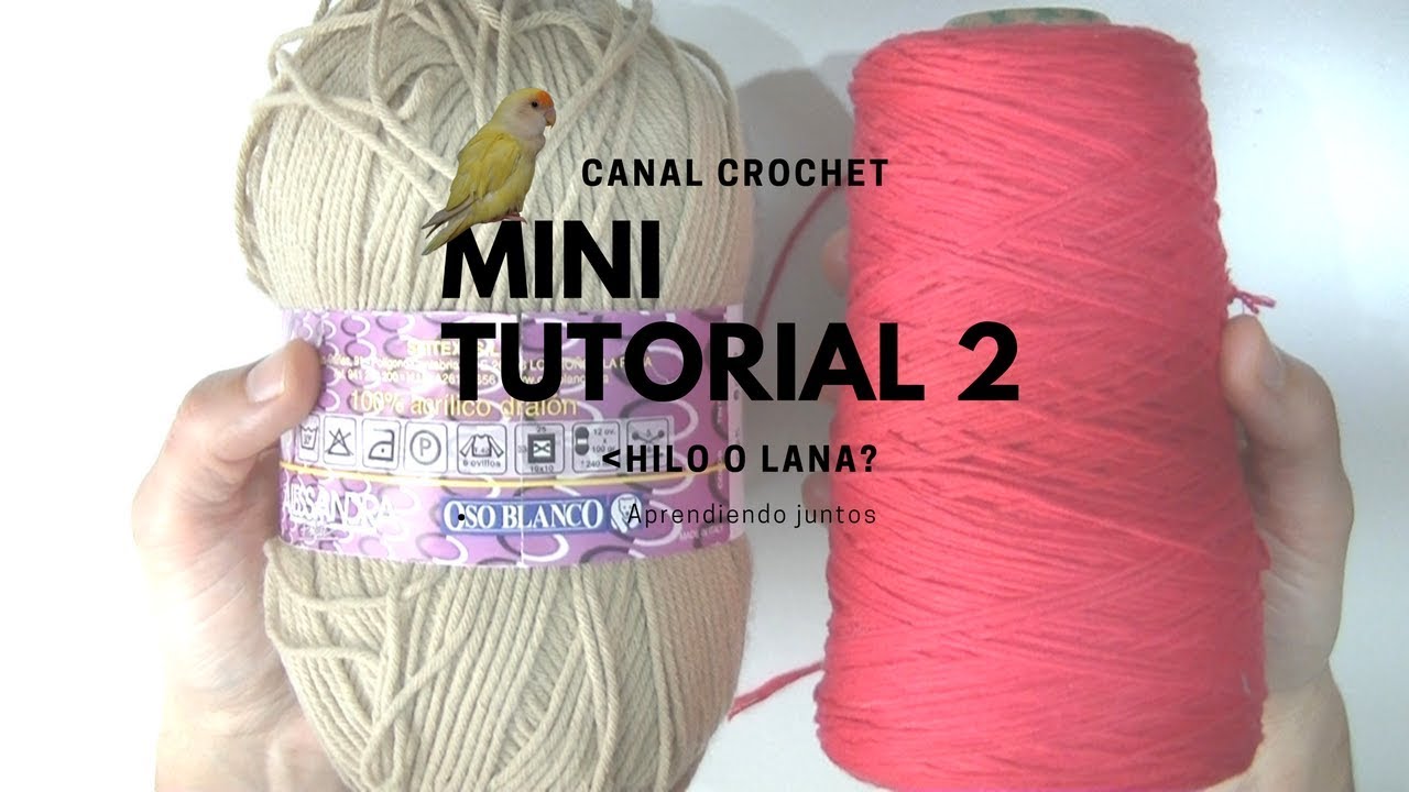 ¿ Hilo o lana para nuestros  amigurumis?