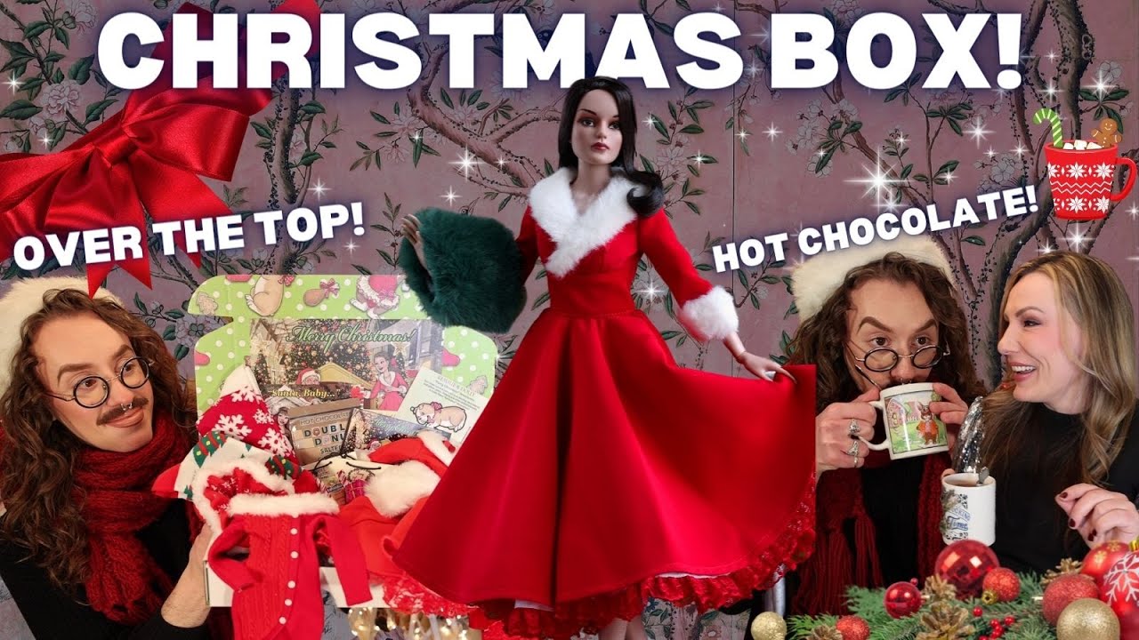 UNBELIEVABLE CHRISTMAS BOX! | CLUB GRACE DOLL FASHION REVEAL | ROBERT TONNER DOLLS