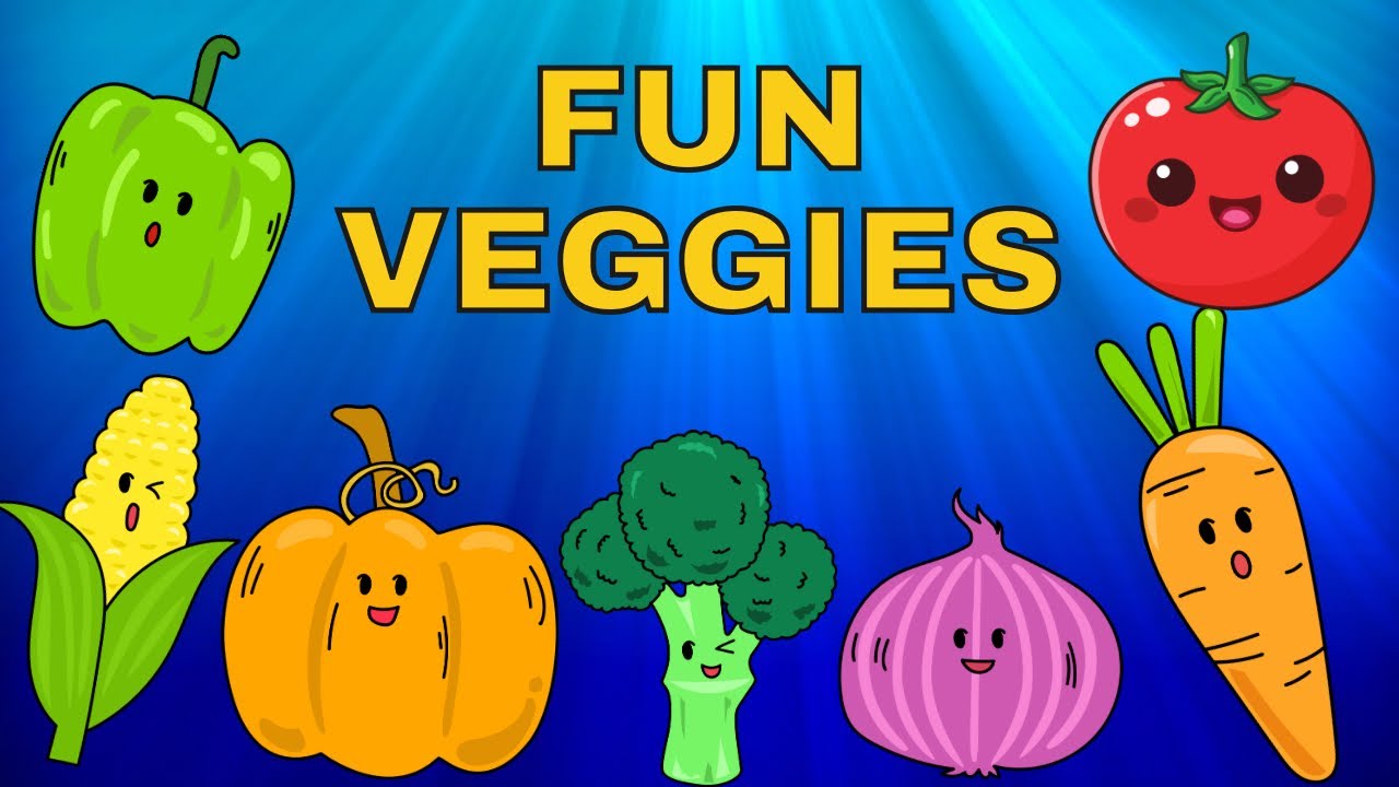 Make Vegetables Fun: A Colorful Guide for Children About Different Veggies