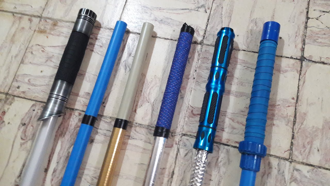 DIY lightsaber for practice / 5 pvc practice lightsabers you can build