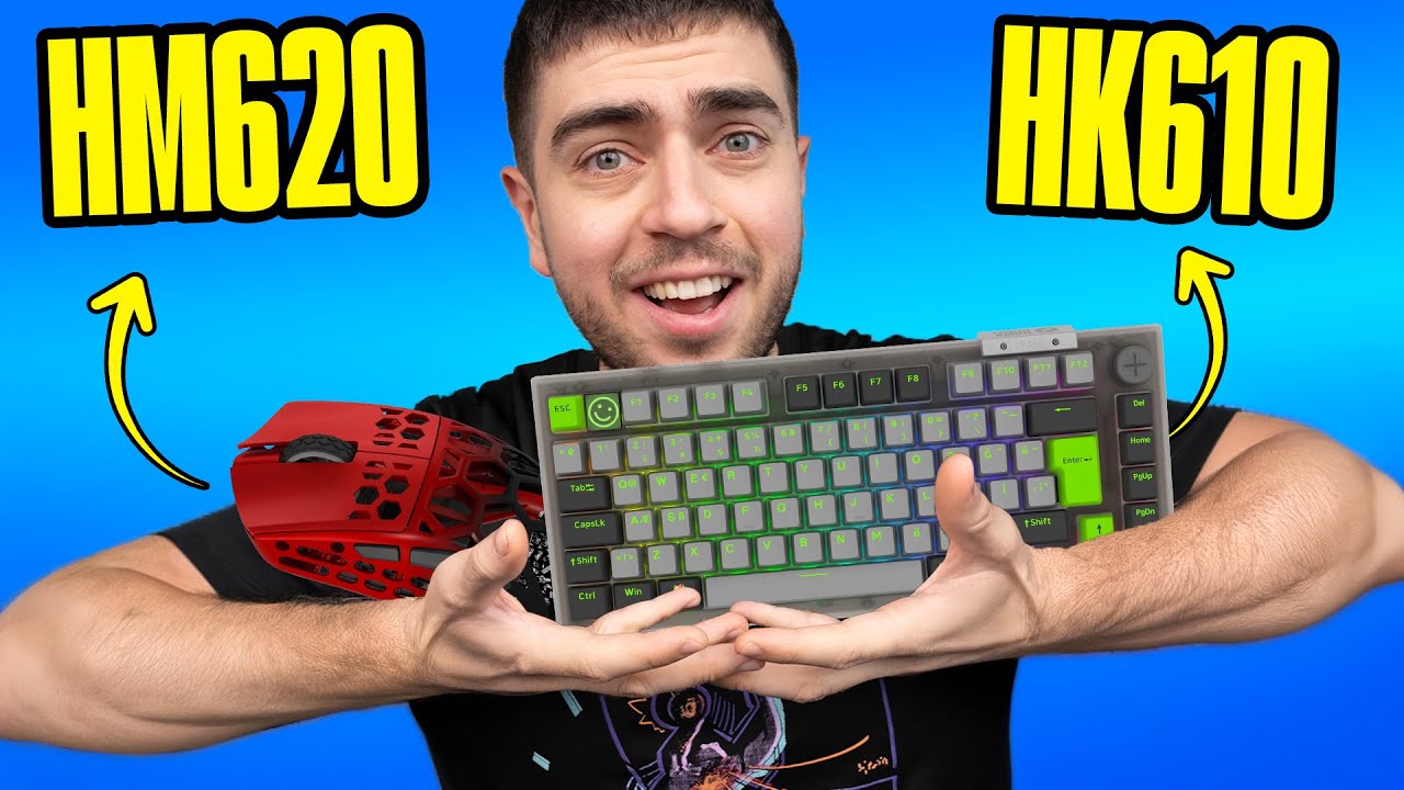 HAWK OYUNCU EKİPMANLARI | HK610 Mekanik Klavye ve HM620 Gaming Mouse