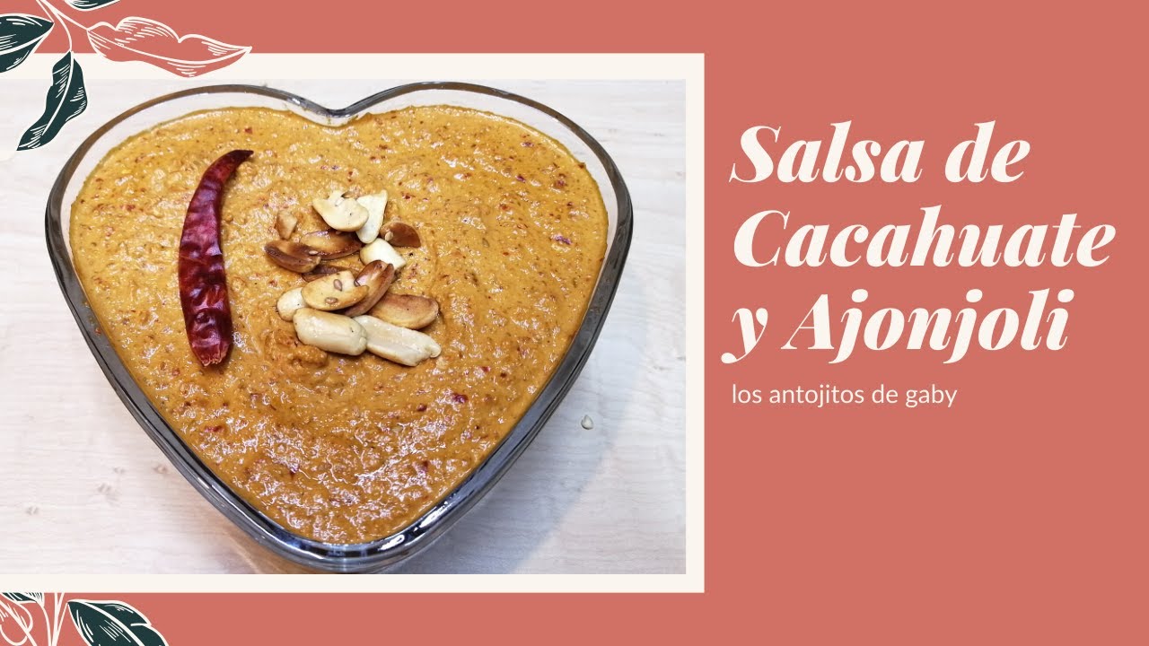 Salsa de Cacahuete con Ajonjolí