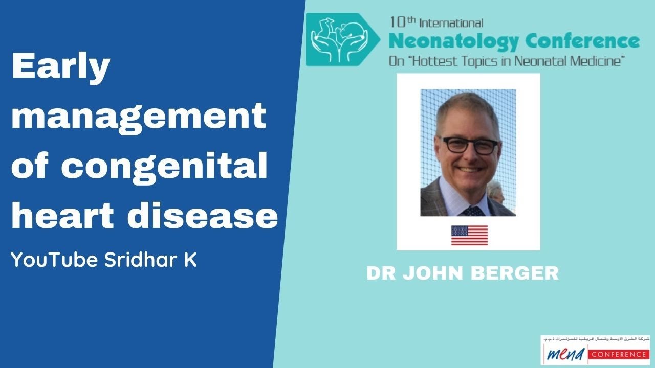 Early management of critical heart disease. Dr John Berger