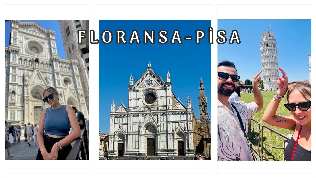 FLORANSA ve PİSA GEZİ ROTASI| İTALYA TURUMUZ 🇮🇹