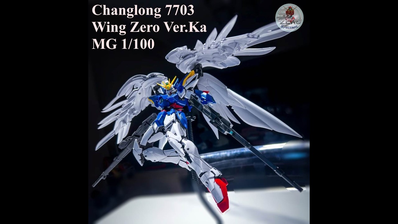 CHANGLONG 7703 Wing Zero EW MG 1/100 XXXG-00W0 Ver.Ka
