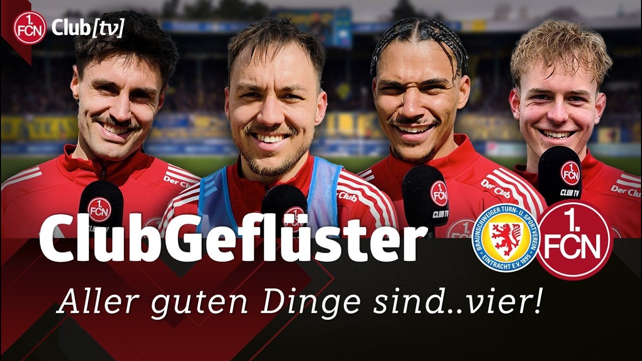 Reisegruppe Niedersachsen 🧳 | ClubGefl&uuml;ster vor Braunschweig | 1. FC N&uuml;rnberg