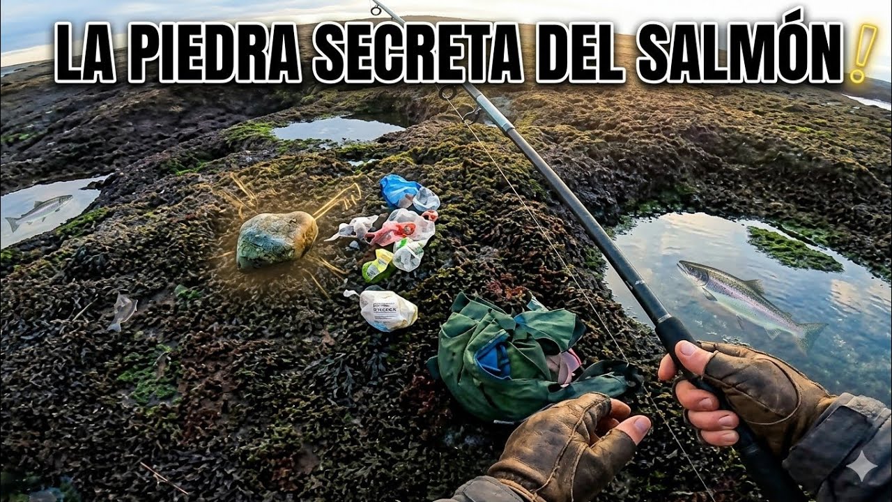 El lugar secreto, SALMONES DE COSTA #salmon #pesca#fishing