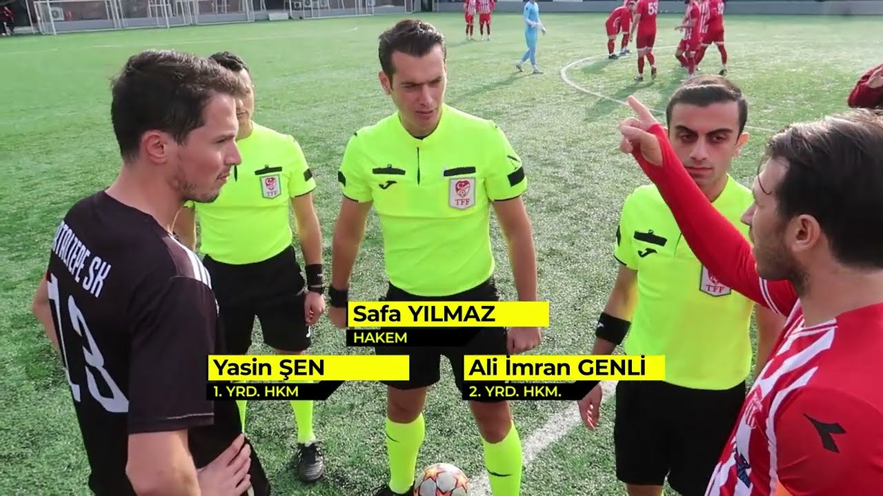 Karşılıklı Penaltı Kararları I TFF İstanbul Süper Amatör Lig Maç Özeti I 