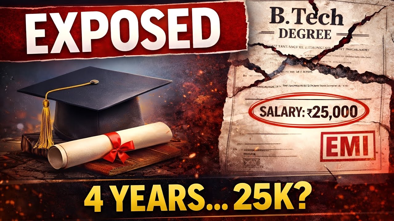 I have a degree&hellip; but why no job? | The Reality of 15 Lakh Engineers.