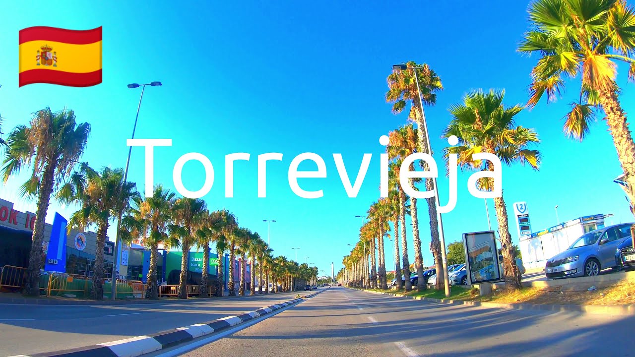 🇪🇸 Torrevieja, Spain 4k driving tour