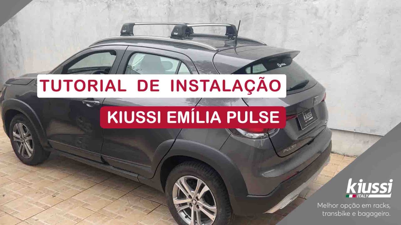 Tutorial de Instalação Rack de Teto Kiussi Emília Fiat Pulse