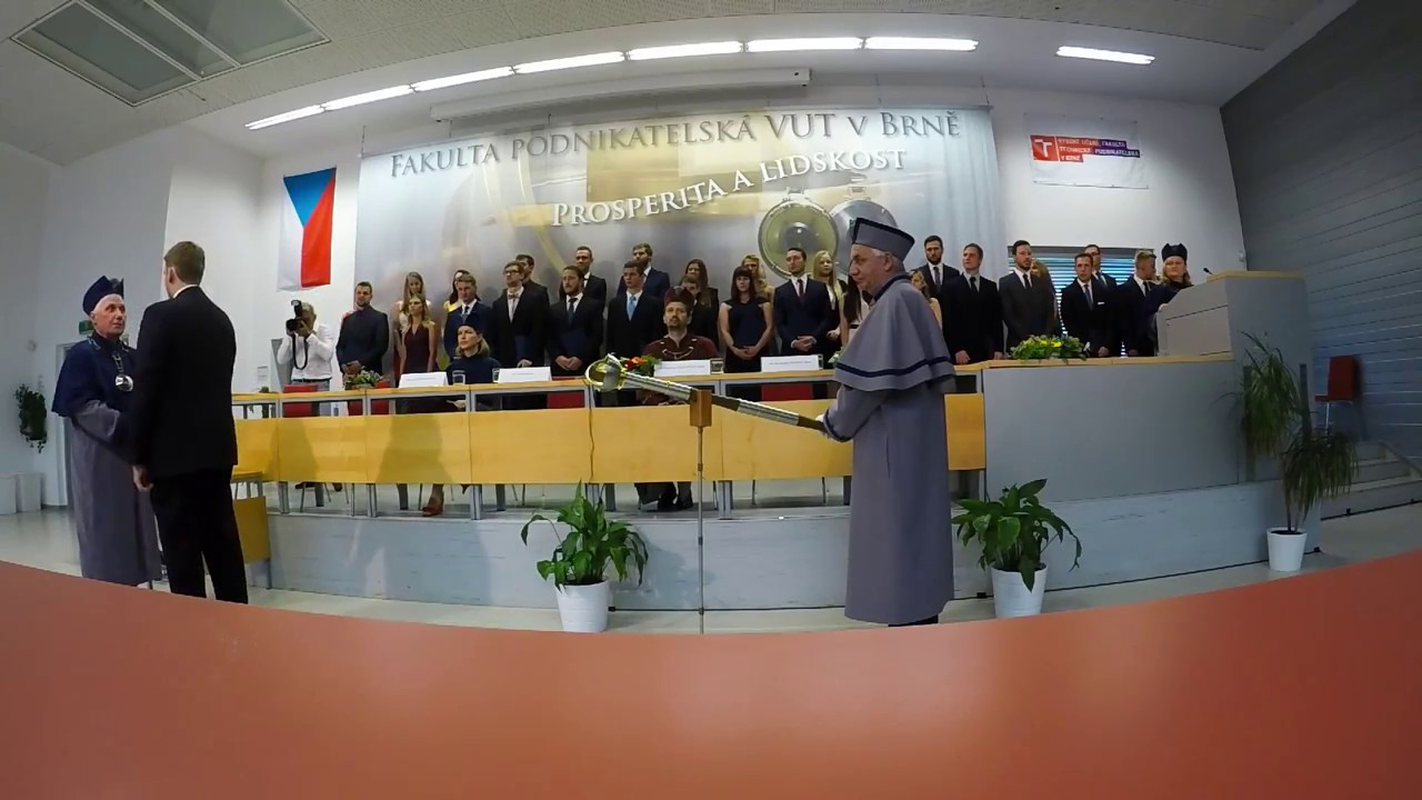 Promoce bakaláři FP VUT 2017