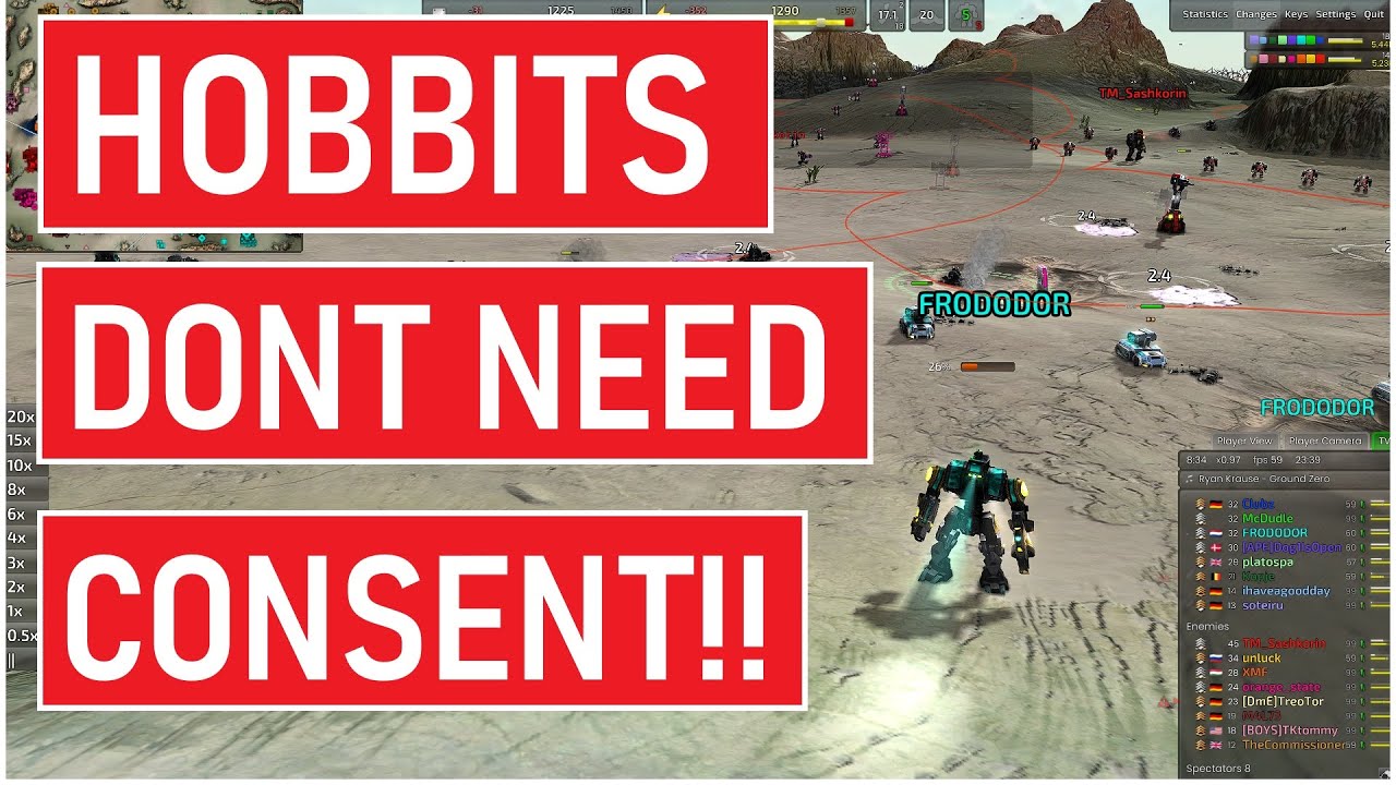 Do Hobbits Need Consent? | 8v8 Beyond All Reason Big Team Battle [BAR]