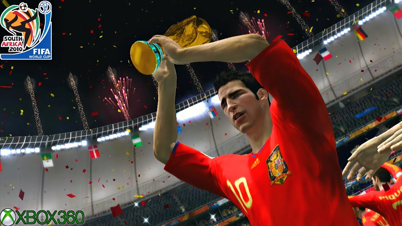 FIFA 10 (версия Чемпионата мира) - Франция против Испании | Xbox 360