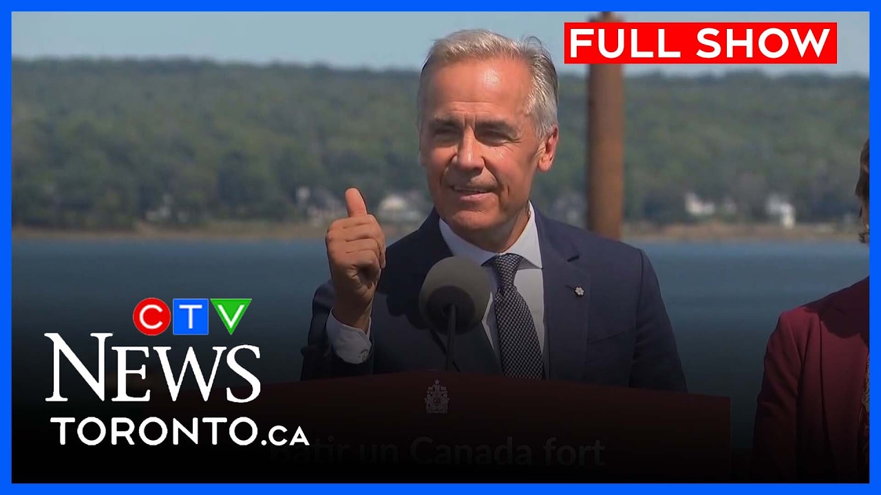 Carney unveils $11B in funding to make 6 icebreaker ships | CTV News Toronto at Noon for Aug 24 2026