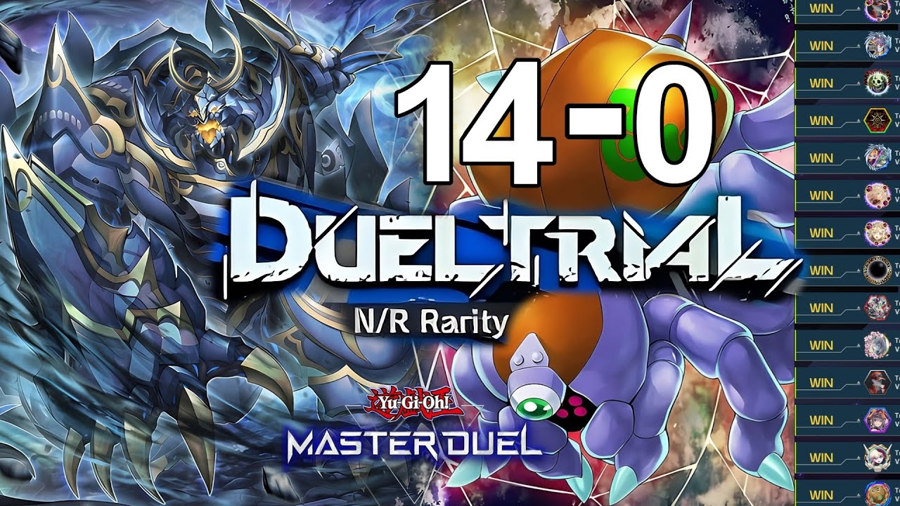 Best N/R Rarity Spiders OTK Duels? - Yu-Gi-Oh! Master Duel N/R Rarity Duel Trial 14 Win Streaks