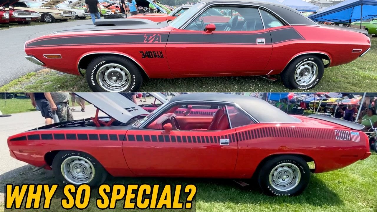 Автомобили Plymouth AAR 'Cuda и Dodge Challenger T/A Mopar | Классические автомобили на Chrysler ...