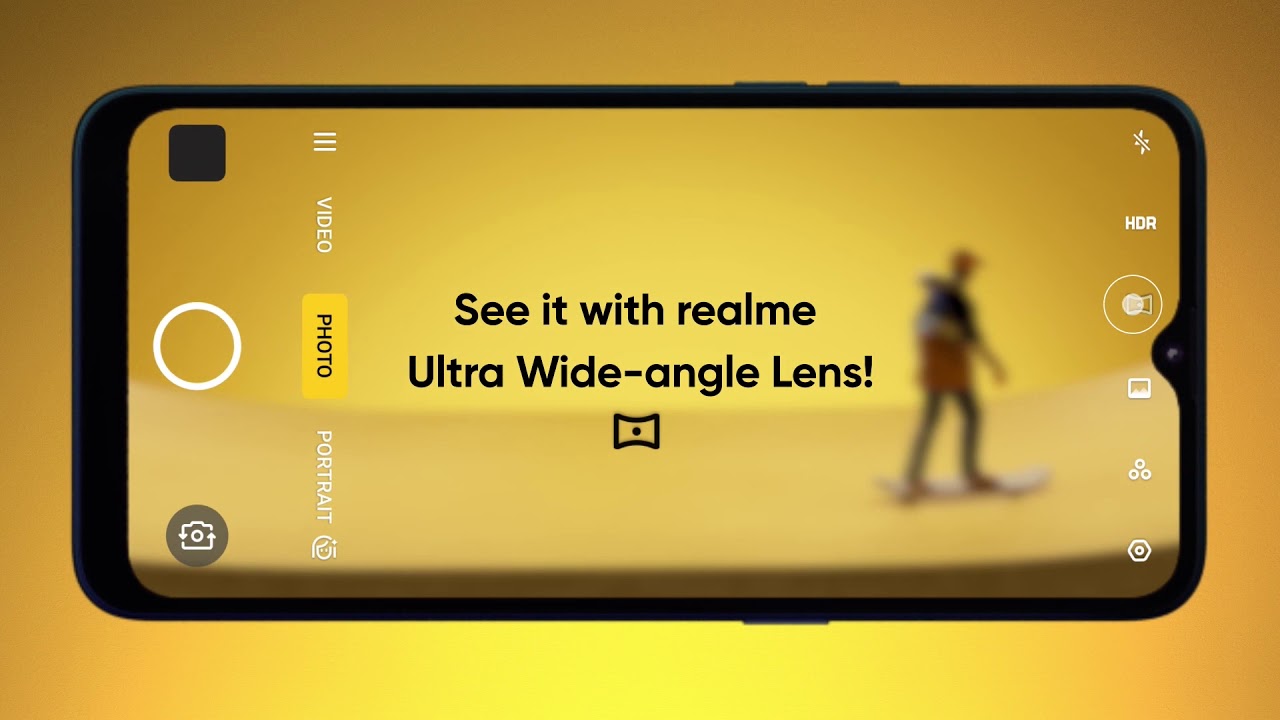 realme 5 Series | Ultra Wide angle Lens