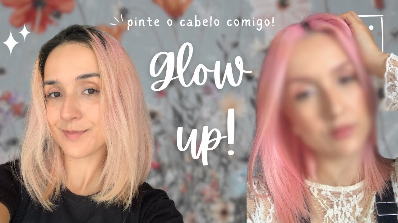 Retoque de raíz no CABELO ROSA (Rapha Bartowski eu de novo!)