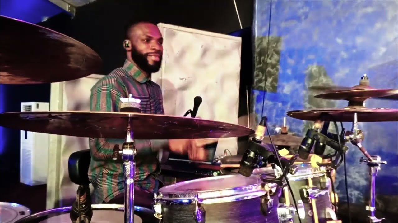 Drum Cam - Pleasant Word Service @ the Pleasant Place Church.