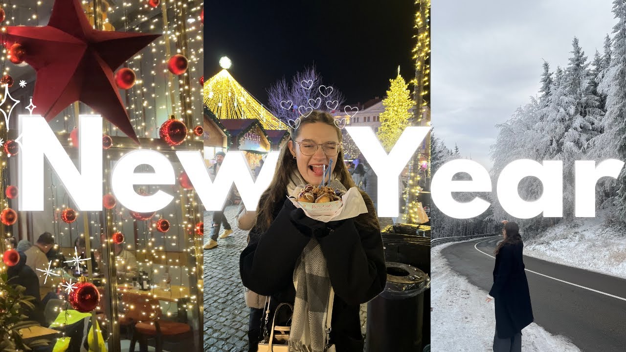New Year’s Eve in Europe⎜cozy travel vlog