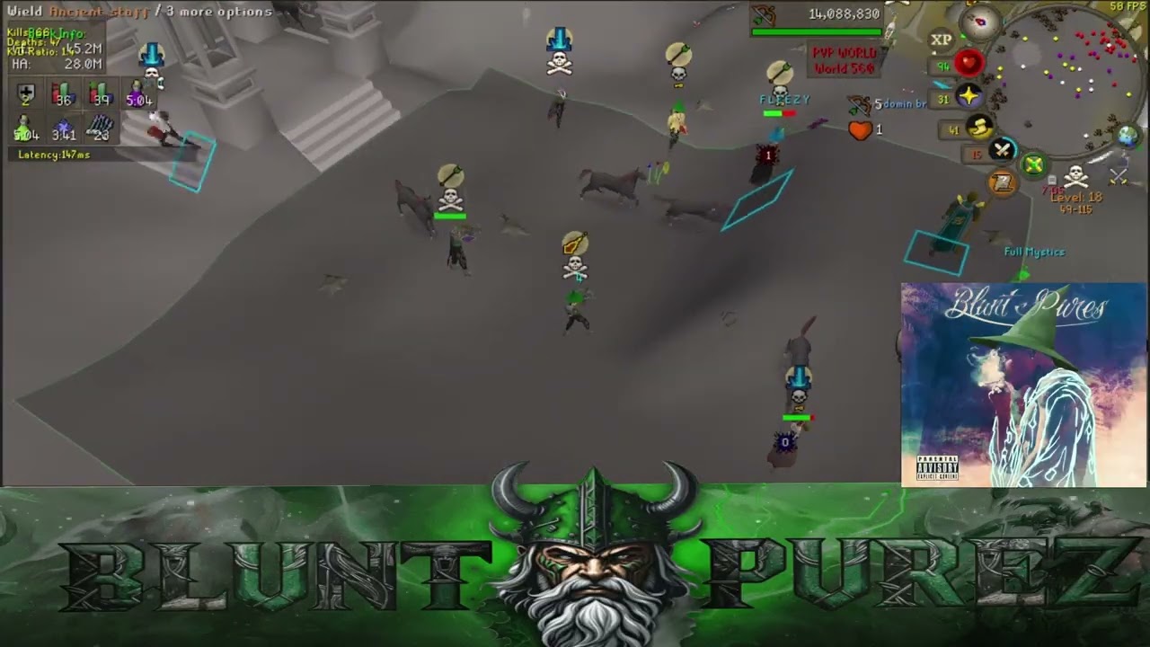 Blunt Purez vs Legacy Clean Fight OSRS [ 2-08-26 ]