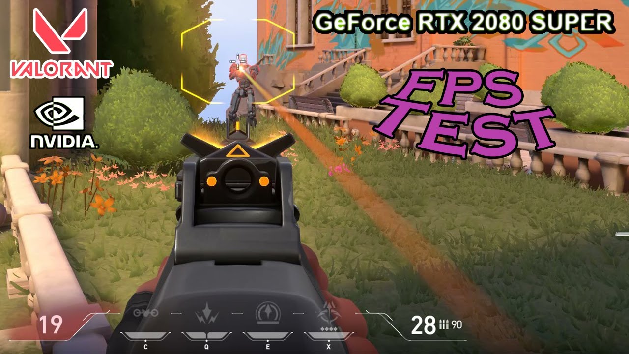 W/ ASUS GeForce RTX 2080 Super ROG Strix - Valorant FPS Test
