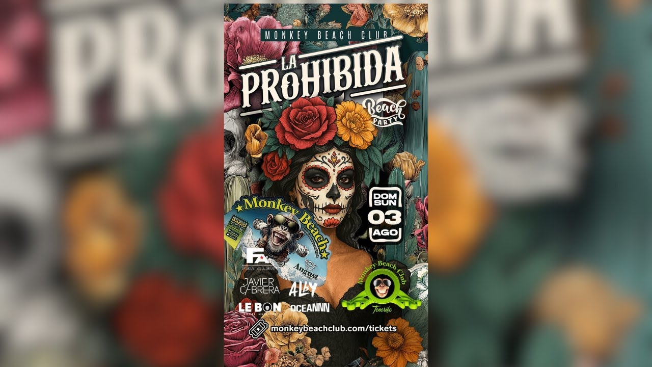 Monkey Beach Club - Warm Up La Prohibida 3 08 25