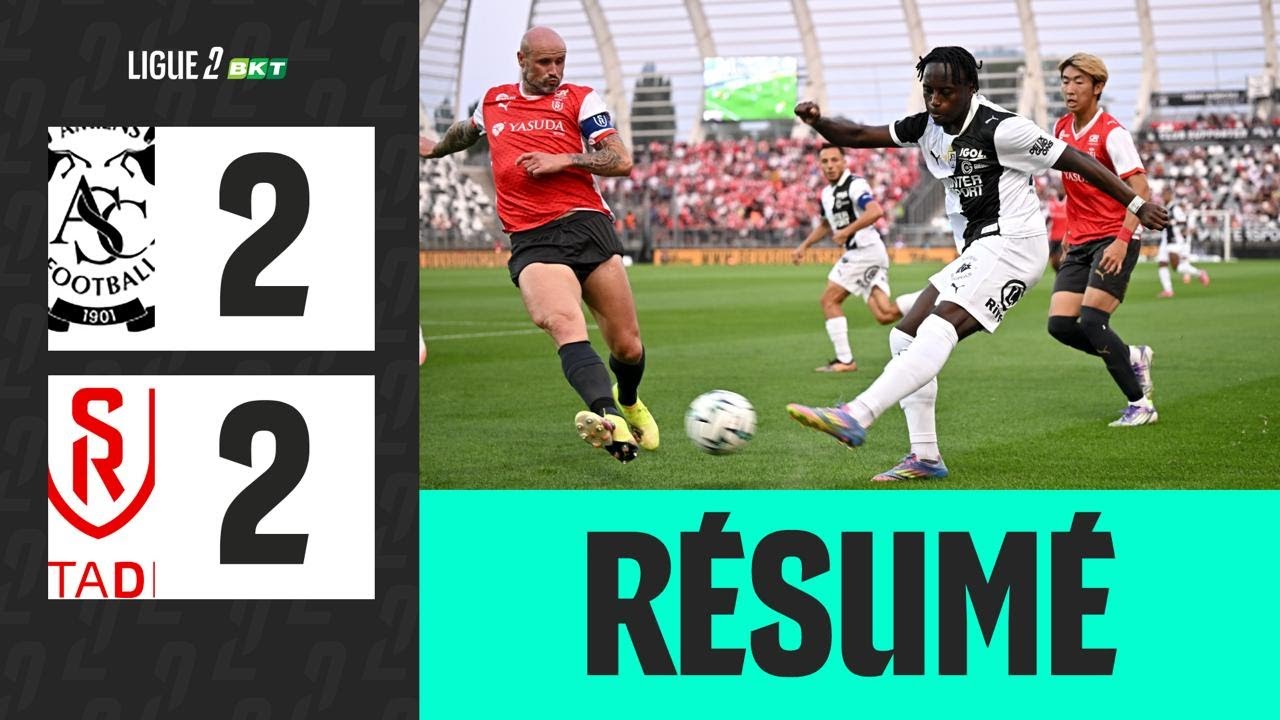 AMIENS SC - STADE DE REIMS (2-2) - 1&egrave;re journ&eacute;e - Ligue 2 BKT 25/26