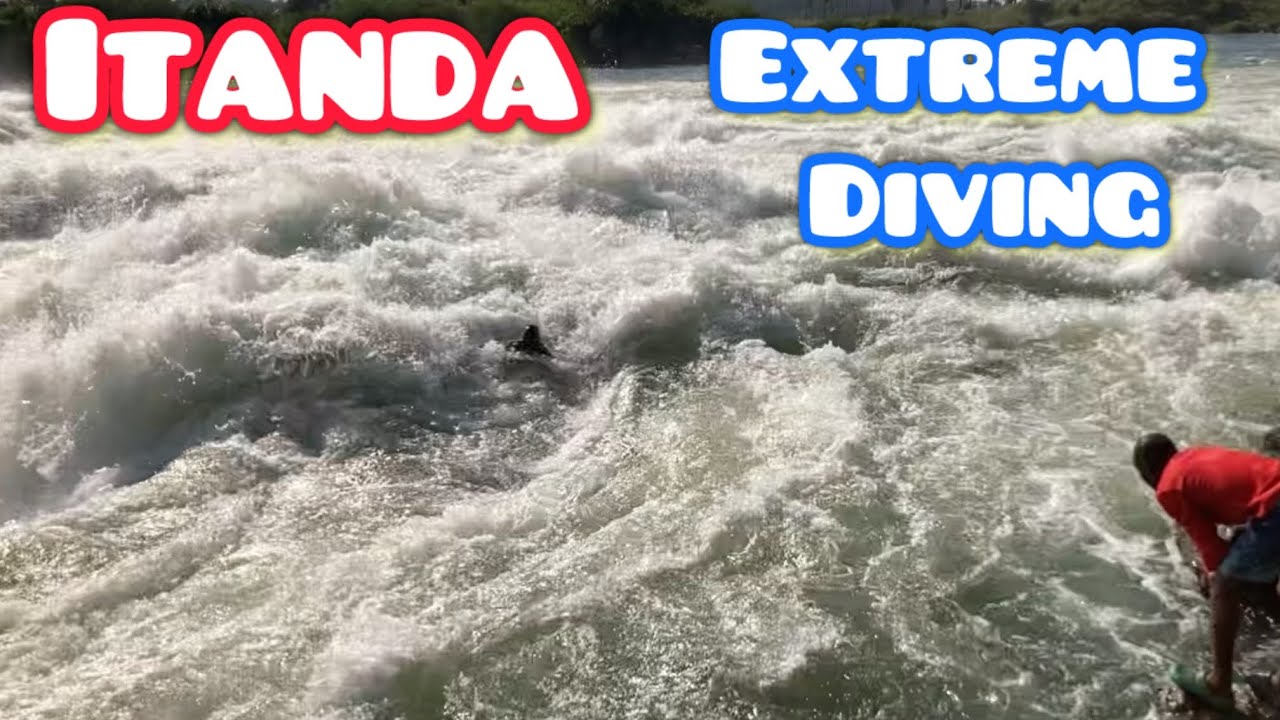 Extreme swimming at Itanda Falls/ The Biggest waterfalls in Uganda @muggiscorner