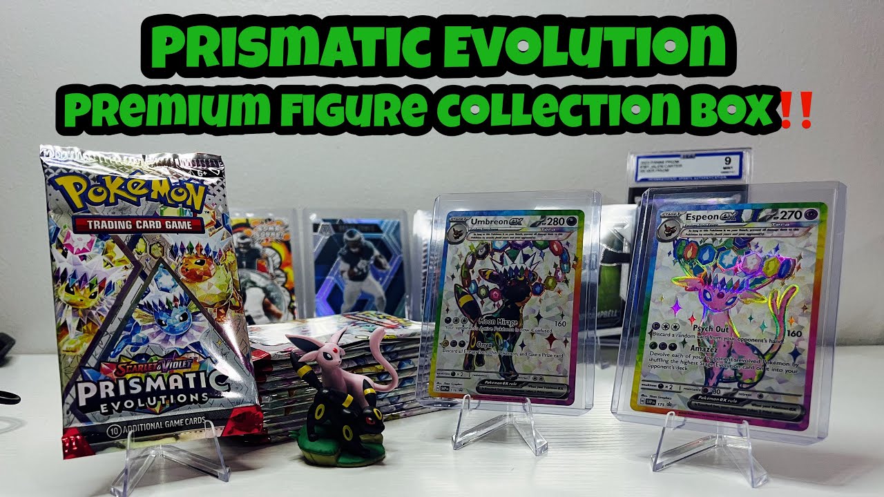Opening A Prismatic Evolution Premium Figure Collection Box⁉️ 