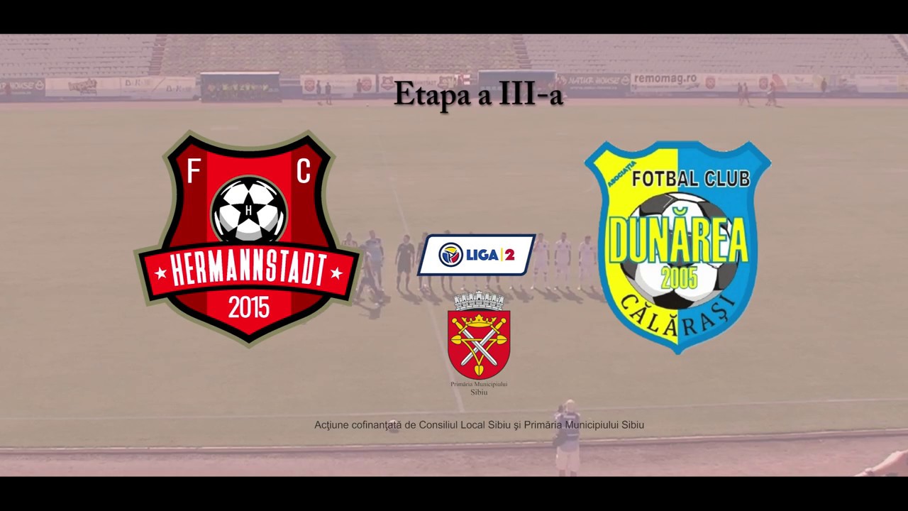REZUMAT FC Hermannstadt vs AFC Dunărea Călăraşi 2 - 1