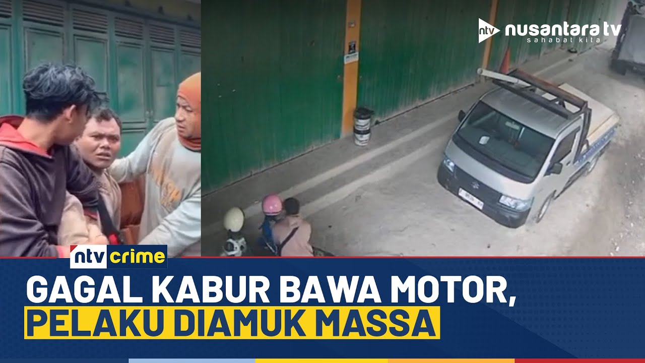[LIVE] Pelaku Curanmor di Garut Diamankan Warga Setelah Kepergok Beraksi | NTV CRIME