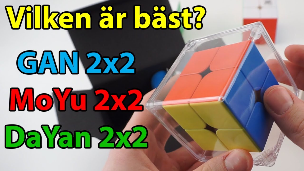 Jämförelse och recension | Moyu Weipo WR | Dayan TengYun 2x2 | GAN 251