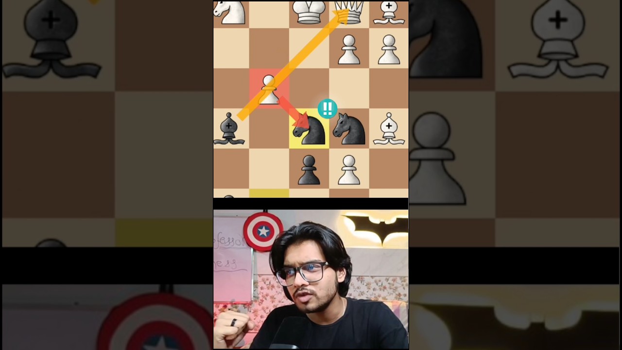 PUNISH Scholar's Mate in CHESS and WiN in Just 10 moves #chesstricks #chesstraps #chess