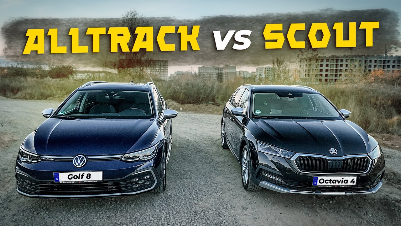 Схожі як дві краплі, але дуже різні - Golf 8 Alltrack і Octavia 4 Scout
