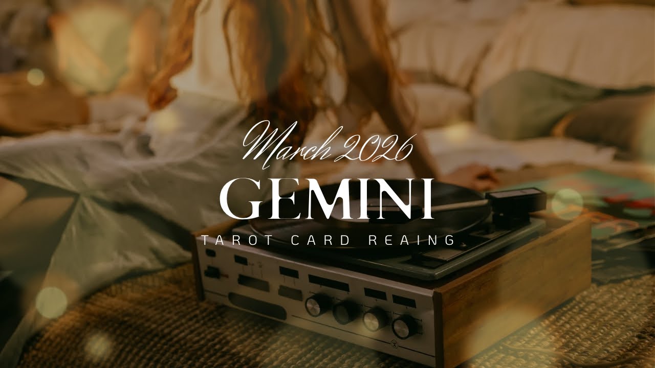 Gemini : Get ready, A LONNGG OVER DUE Breakthrough! | March 2026 Tarot Card Reading