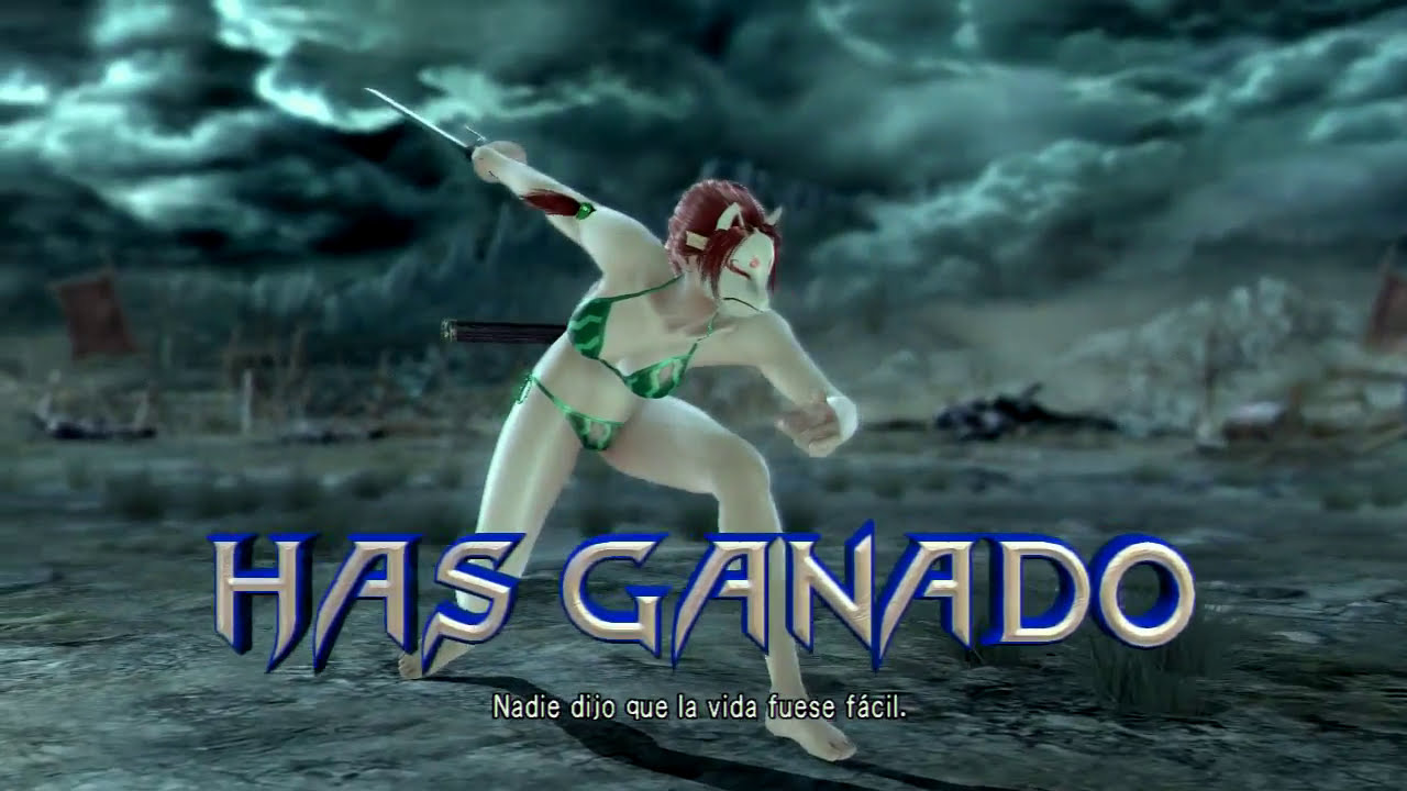 Soul Calibur V PS3 Kunimitsu (Natsu) Trofeo Tentación Súbita