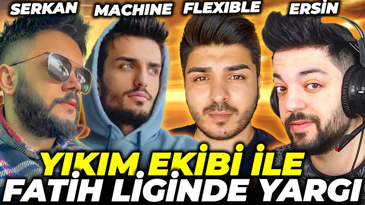 +45 KILLS !! YIKIM EKİBİ İLE FATİH LİGİNDE YARGI DAĞITTIK - PUBG Mobile