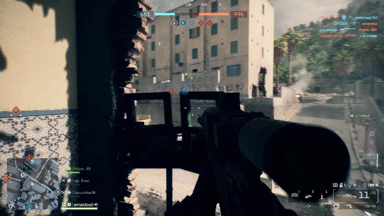 Um clt  Jogando  por  diversão  Battlefield 6