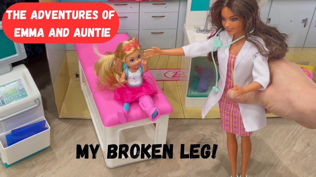 The Adventures of Emma and Auntie - My Broken Leg!