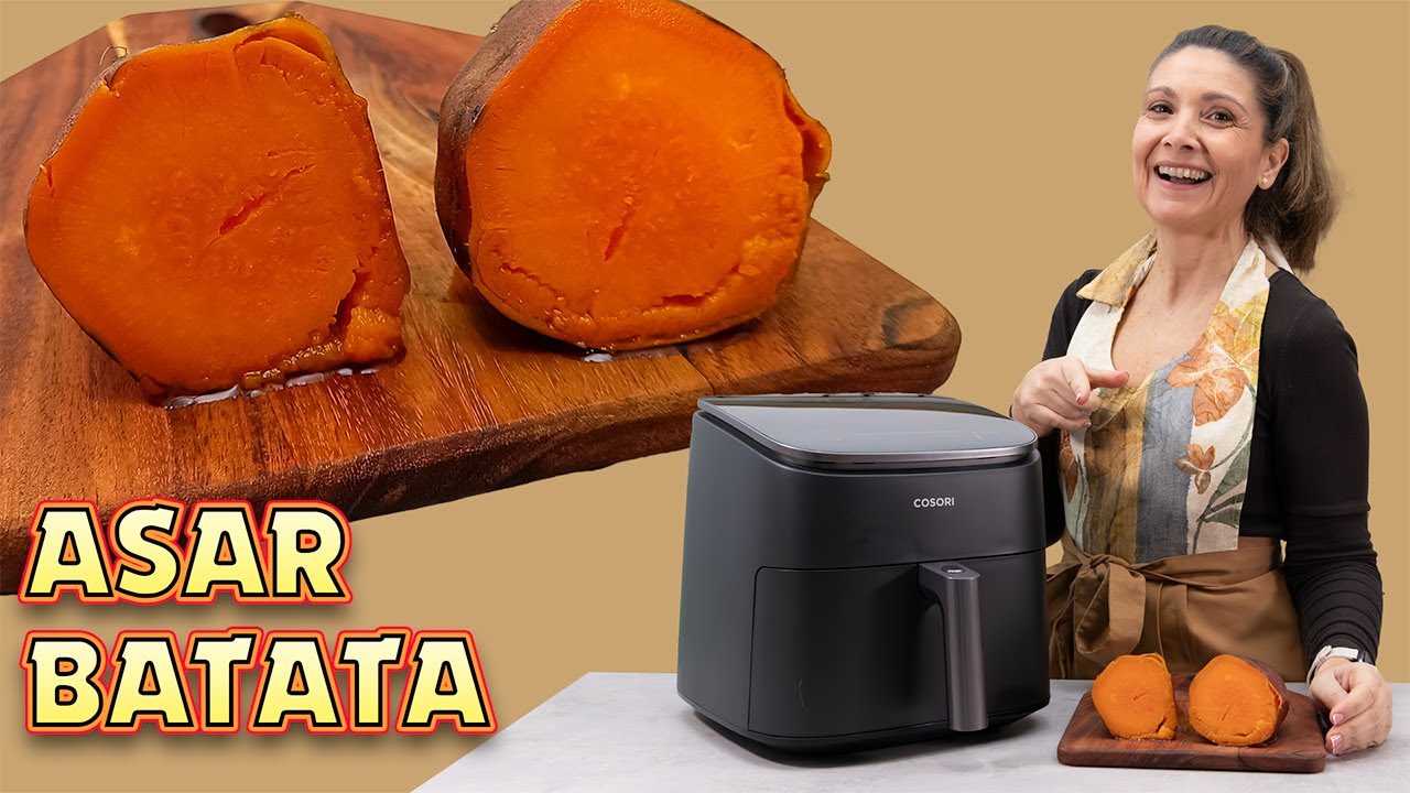 ¡Increíbles batatas, boniatos y camotes asados en tu Freidora de Aire!